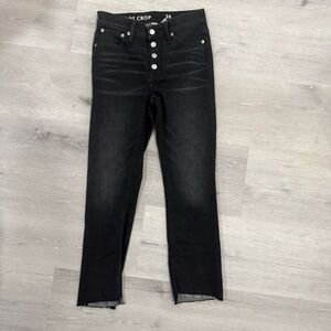 J. Crew 9” Billie Demi Boot Crop Jeans Size 26